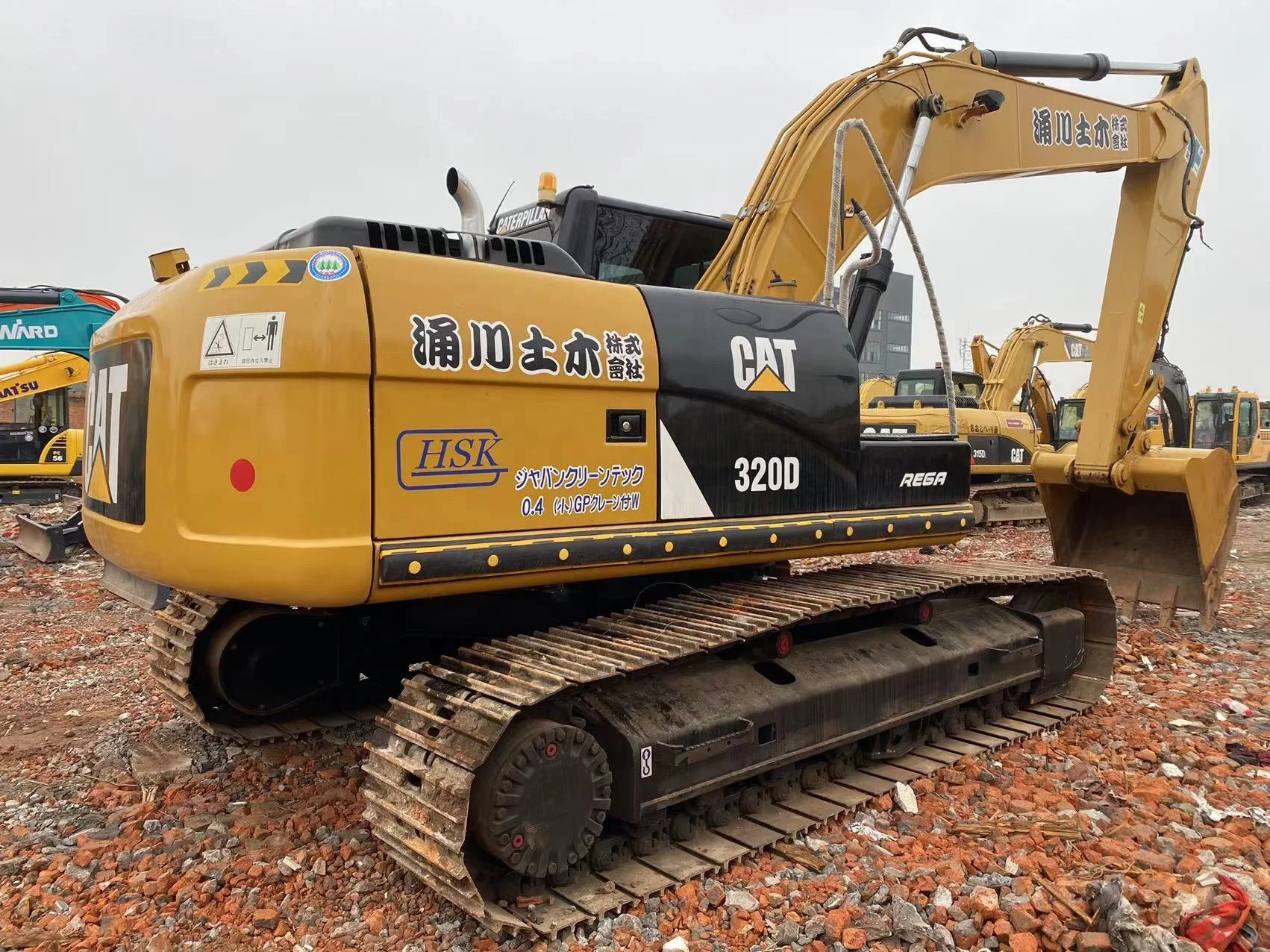 Б/у экскаватор CAT 320 320C 320D 320DL 320B rega низкая цена