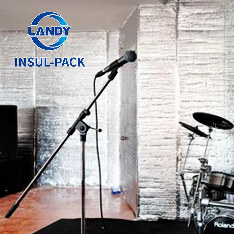 Silver Foil Vapour Barrier Faced Sound Xpe Foam Self Adhesive Insulation