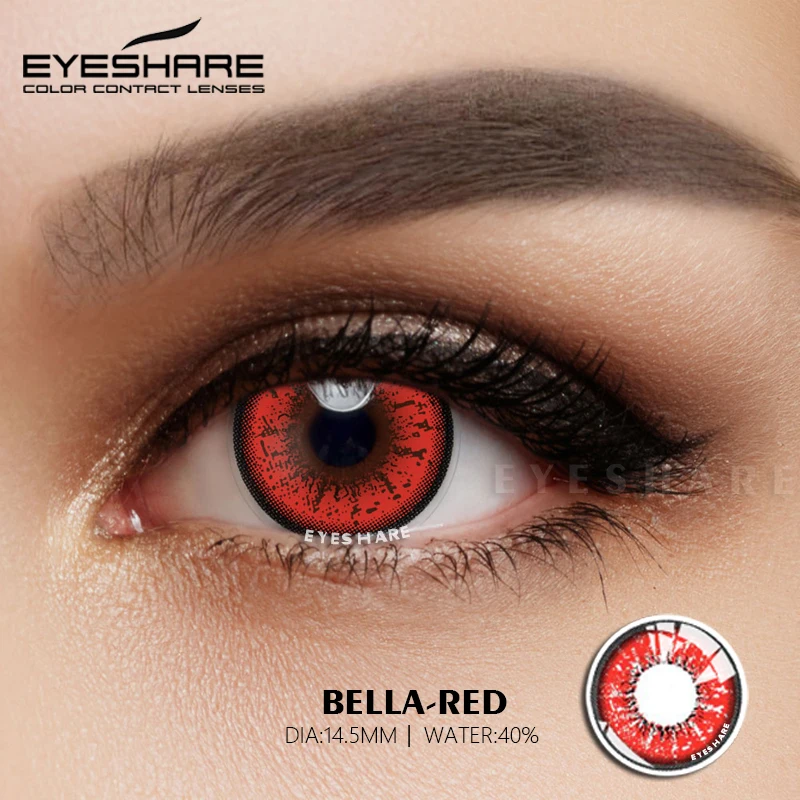 Eyeshare Wholesale NEW Style  Bella  Trendrehab Eyes Lens Color Contacts Lens Cosplay 14.5mm Soft Colored Eye Contact Lenses