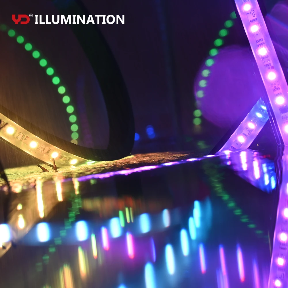 Outdoor remote control 24V led strip light waterproof