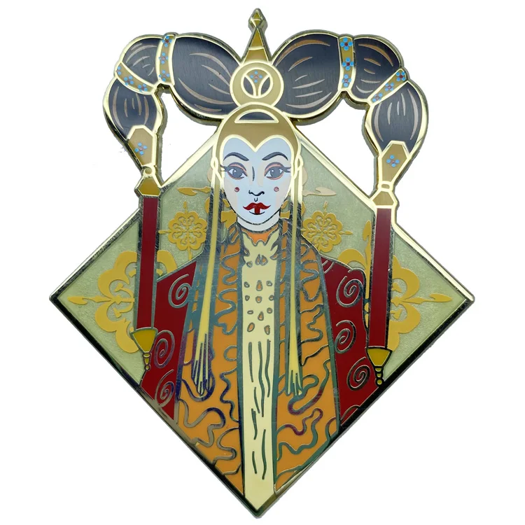 3 inch cusotm enamel pins sandblast translucent hard enamel lapel pins