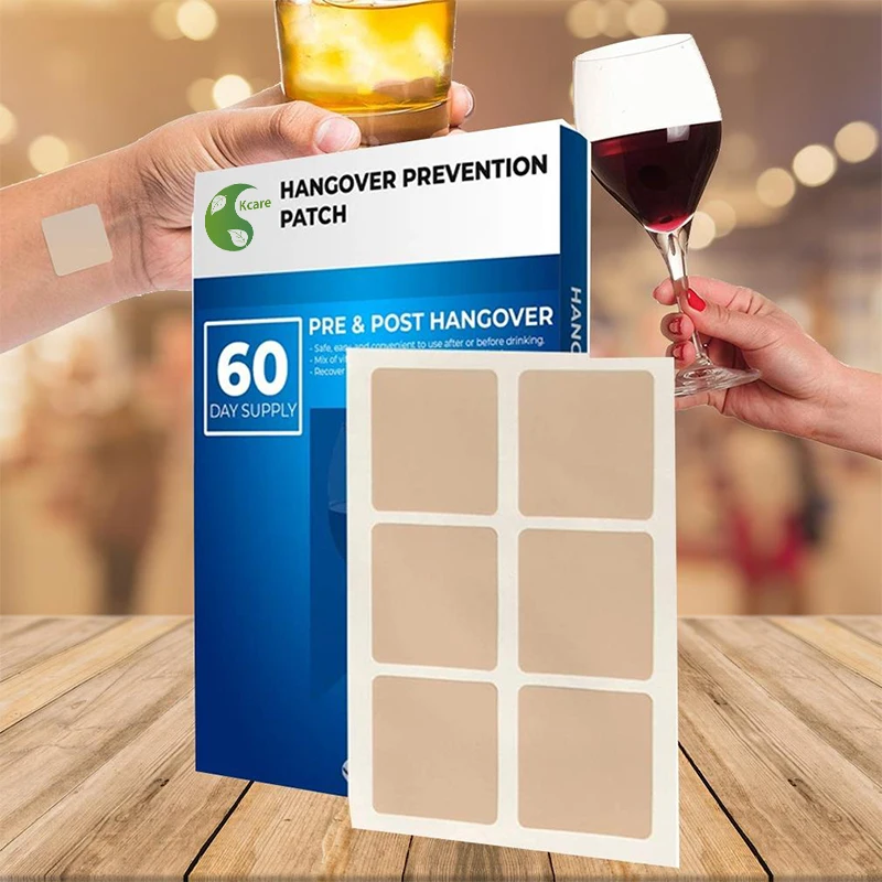 Drunk Energy Refresh Hangover Prevention Patch Help Prevent Hangovers Vitamin B12 Transdremal Patches