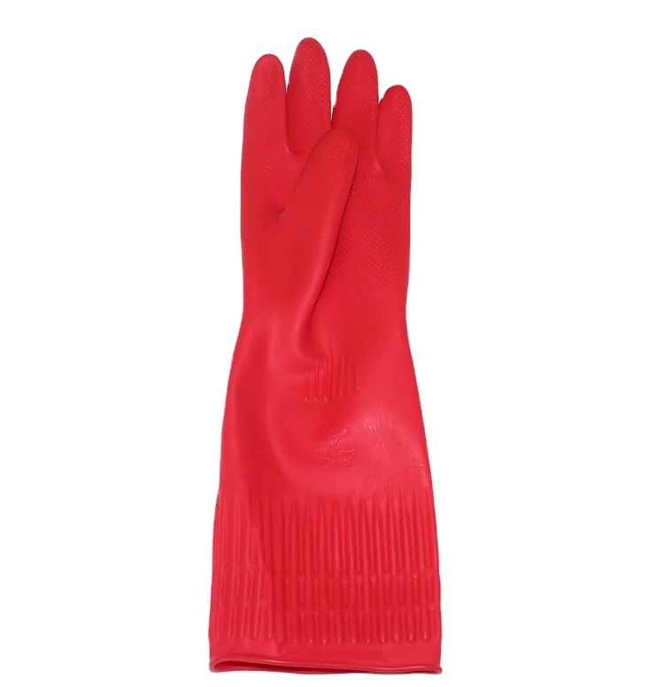 Hot Sell Winter Kitchen Washing Long Latex Cleaning Gloves