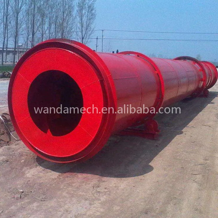 poultry dung chicken manure rotary dryer for fertilizer line