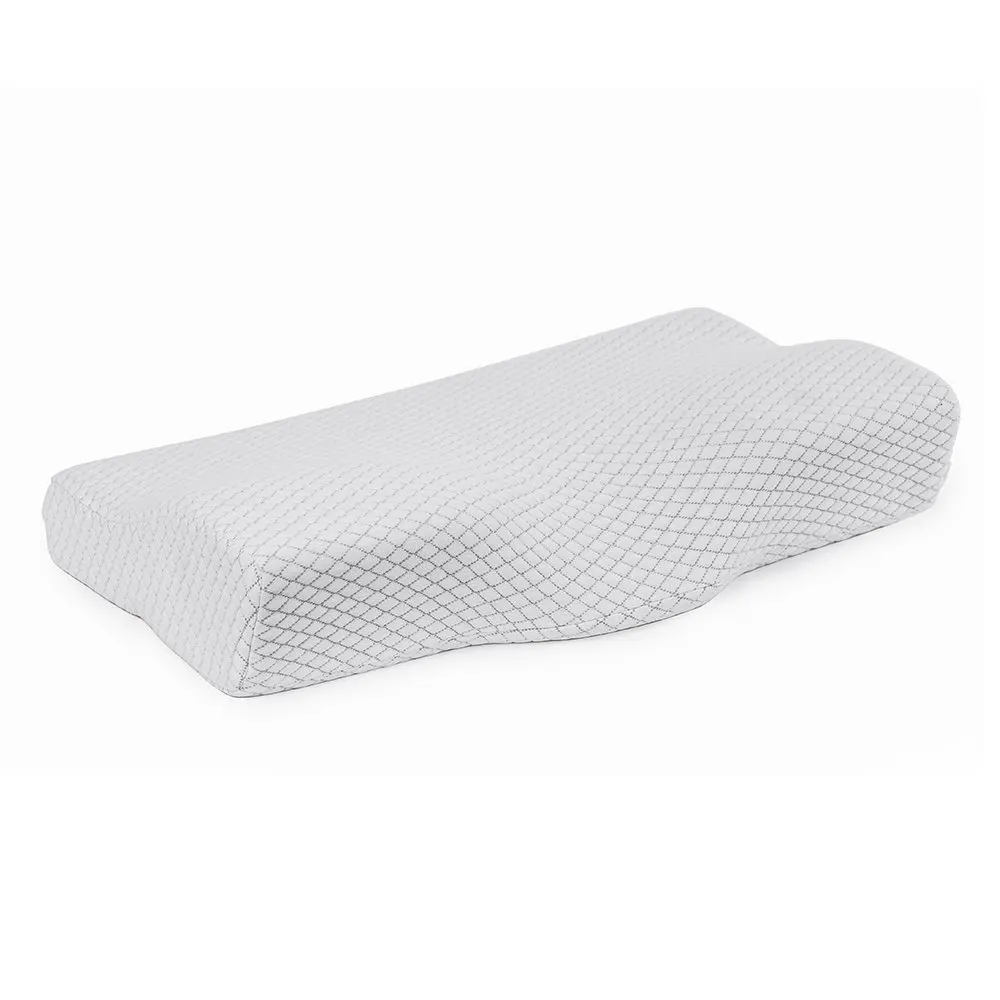 Ergonomic Memory Foam Pillow for Neck Pain, Adjustable Cervical Pillow, Orthopedic Contour Pillow for Side Sleeper