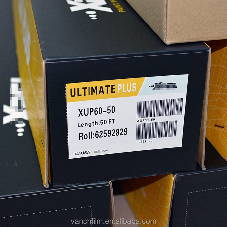 Anti Scratch Self Healing High Transparent Car Paint Protection Film Anti Dirty TPU PPF Film XPEL ULTIMATE PLUS