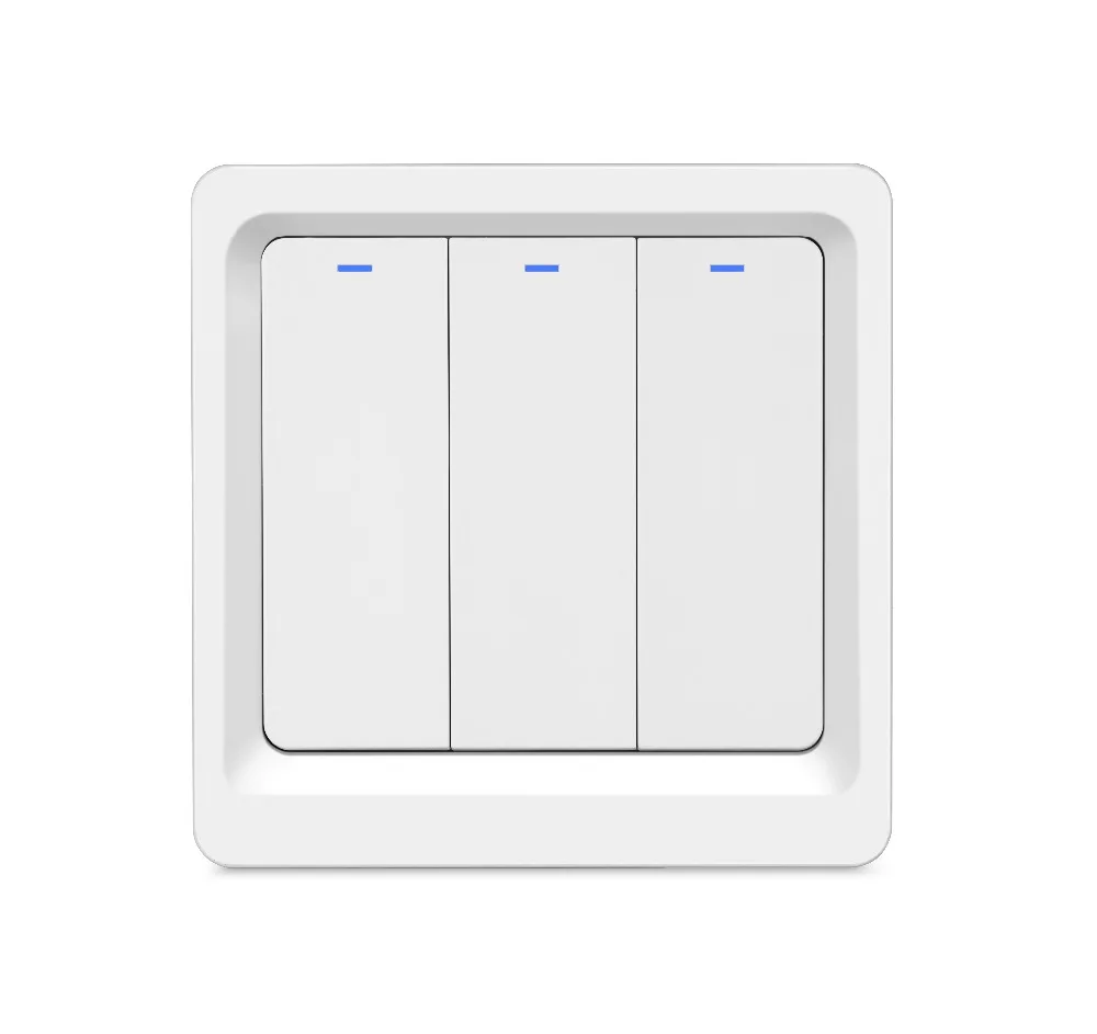 Wi-Fi/Zigbee умный переключатель Tuya/приложение Smart Life стандарт ЕС для Google Home Голосовое управление