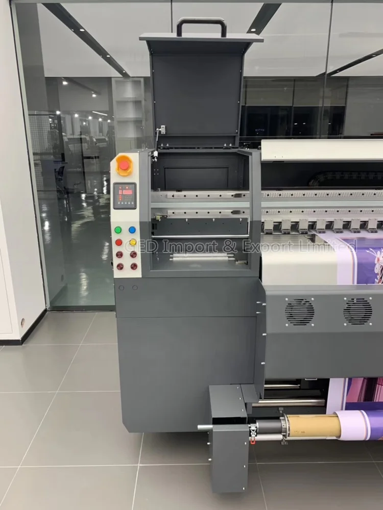 China Low Price Gethray S8 Wide Format Printer 126 Inches Inkjet Plotter with 8 pieces Konica 5012i 1024i 4H Starfire Printhead
