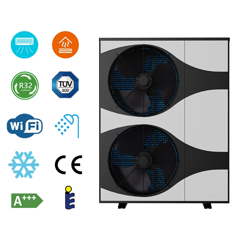 GuangDong 18kw 24kw Wifi Control Tyn-35 Thermodynamic Solar Heat Pump Water Pump For Air Cooler Chauffe Eau Solaire