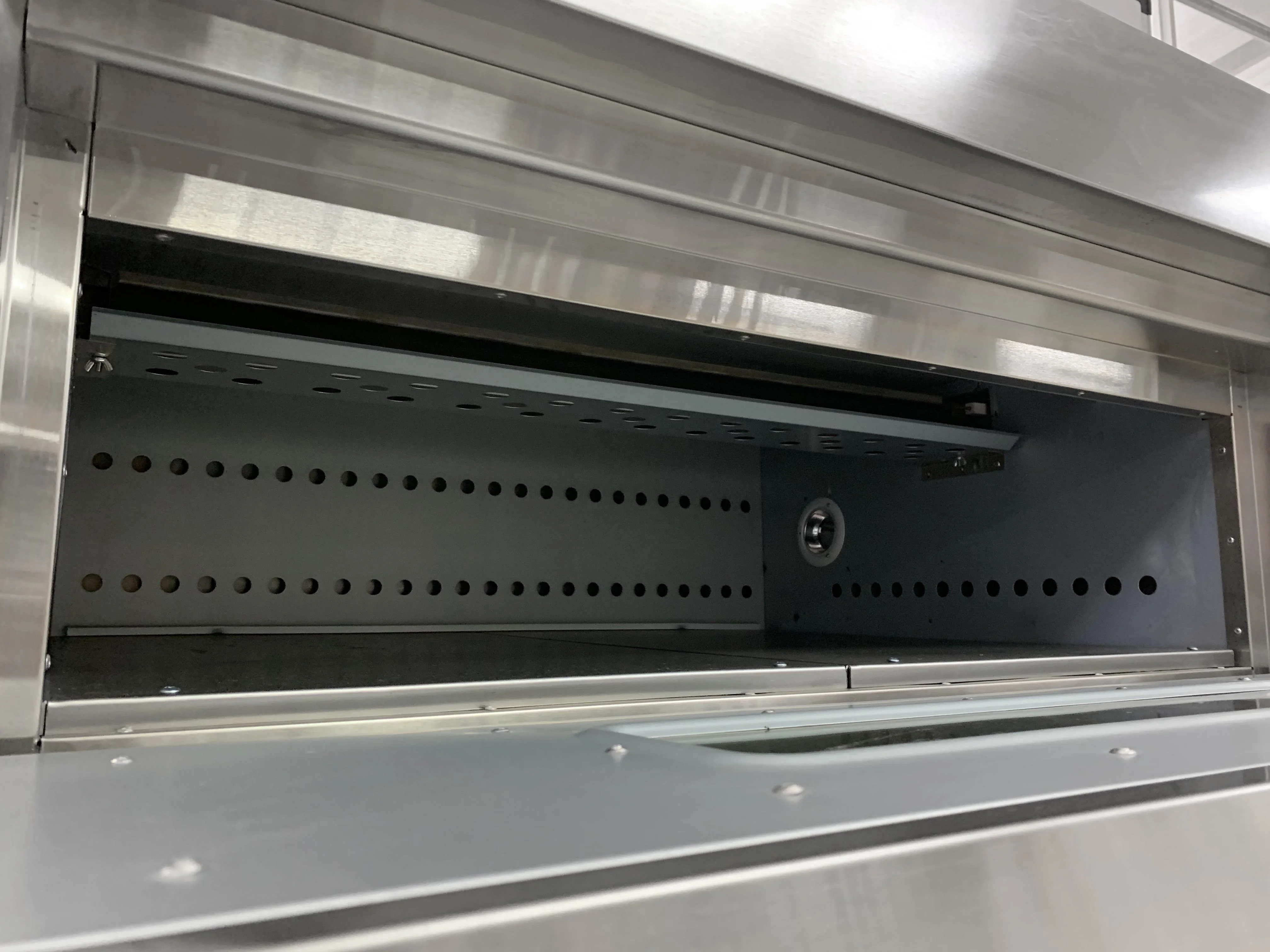 Высококачественная кухонная газовая духовка из нержавеющей стали с одной палубой и двойным лотком, газовая духовка по хорошей цене