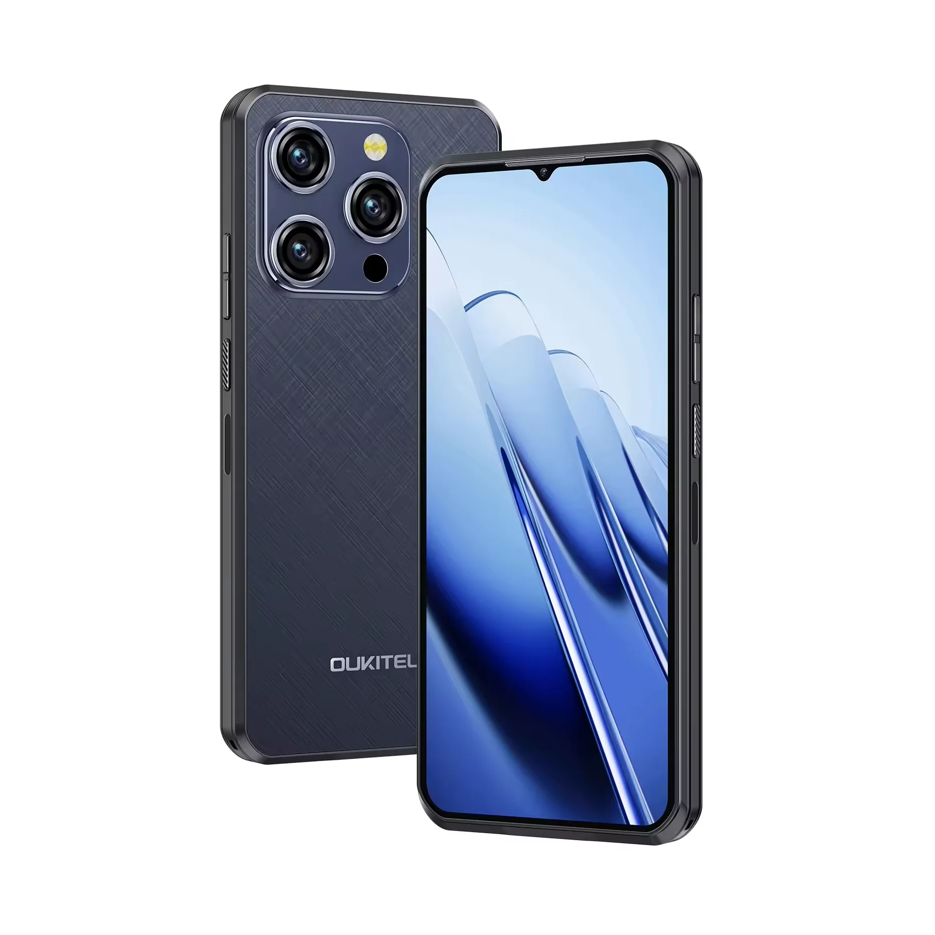 Cheapest 5G Rugged Smartphone 6500mAh Mobile Phone 48MP Main Camera 4+256GB Global Android 14 Oukitel WP52 cellphone in stock