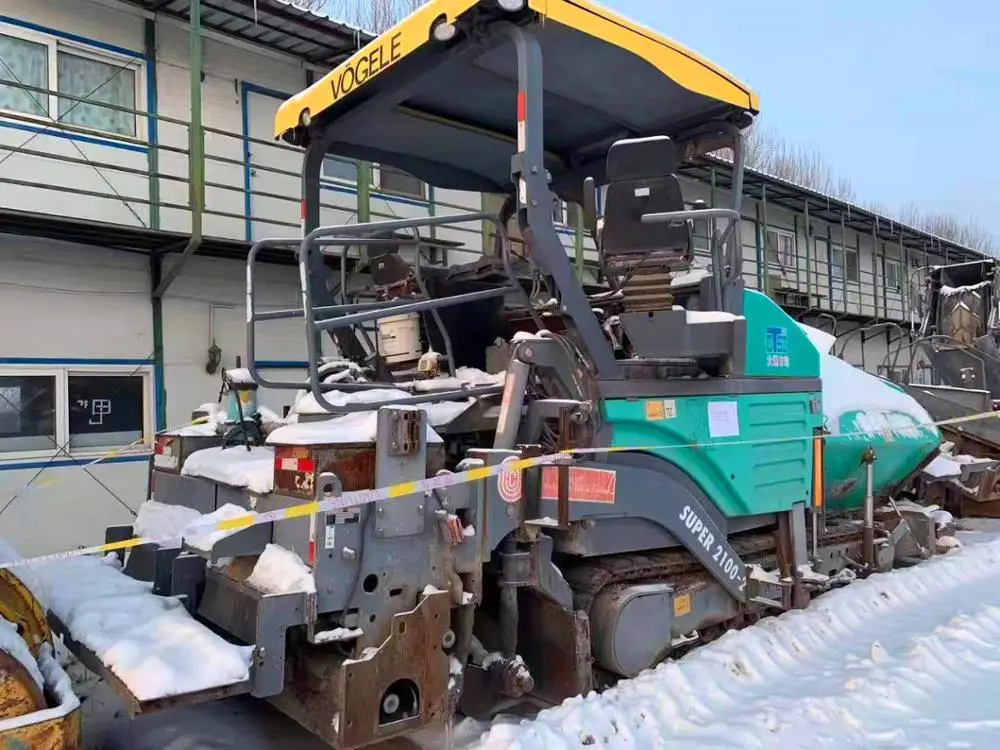 
Germany made VOGELE SUPER 2100-2 PITCH PAVER USED VOGELE 2100-2 2500 2000 model PAVER FOR ROAD CONSTRUCTION MADE IN 2008 