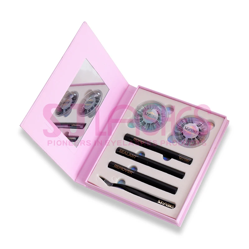 Professional individual flare lashes DIY Lash Kit Wholesale price and free OEM design