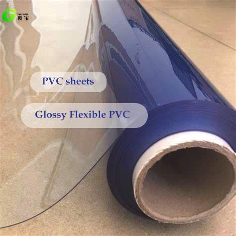 China printed PVC packaging film roll aqua print film