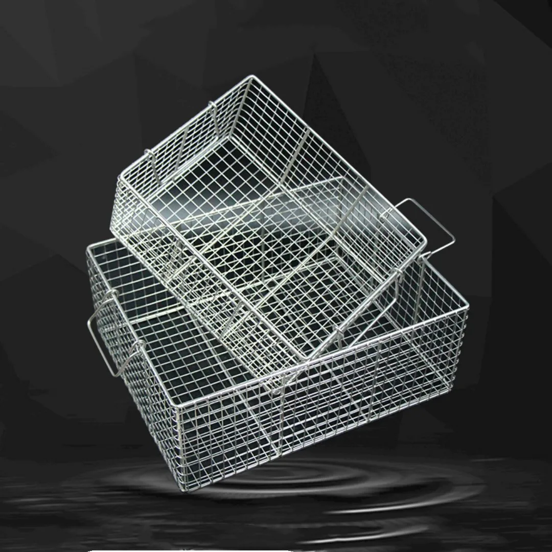 Meet a criterion customized Not prone to deformation Grid level off disinfection basket