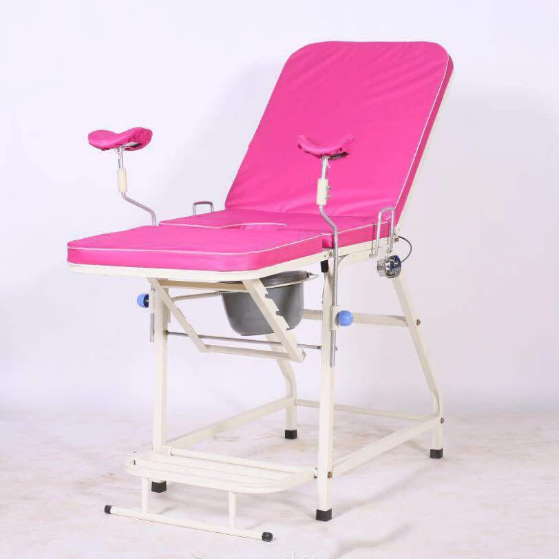 JKOD Stainless Steel Portable Washing Urology Gynecology Examination Chair Gynecological Exam Table