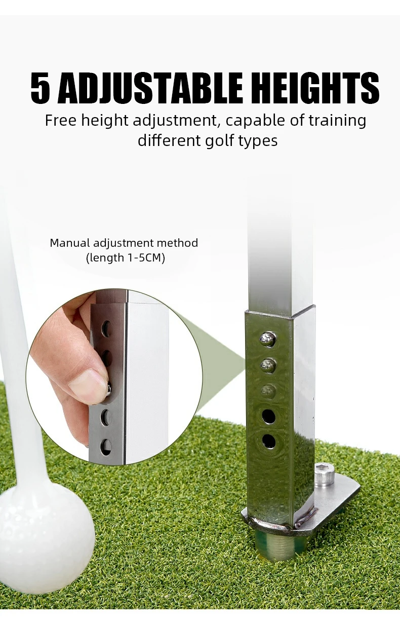 PGM HL012 adjustable golf suppliers rotation guide golf swing mat 360 spinning Golf Swing Trainer