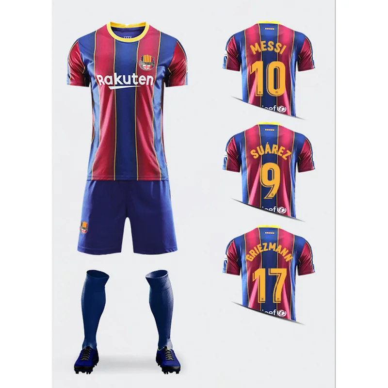New style football uniforms team soccer jersey set customized