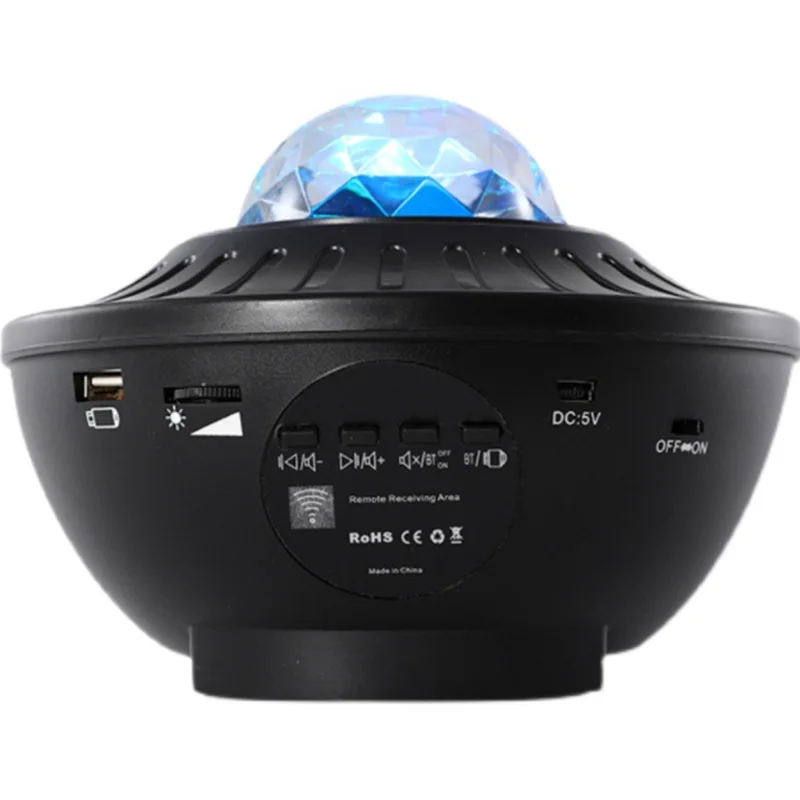 New sales remote control atmospheric lights color aurora LED laser star projection lights music speaker lights