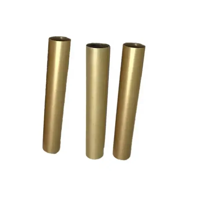 Small/Large Diameter thick wall Brass Tubing Customized Straight Copper tube/pipe