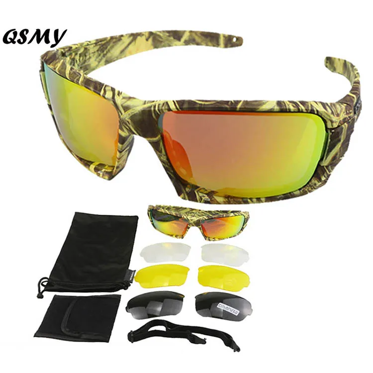 Goggles camouflage frame military fan glasses Shooting tactical glasses Sand-proof full-frame glasses