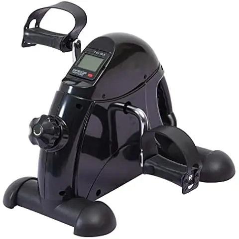 Mini Pedal Exercise Bike for Arm and Leg Rehabilitation under Desk Bike for Home Use