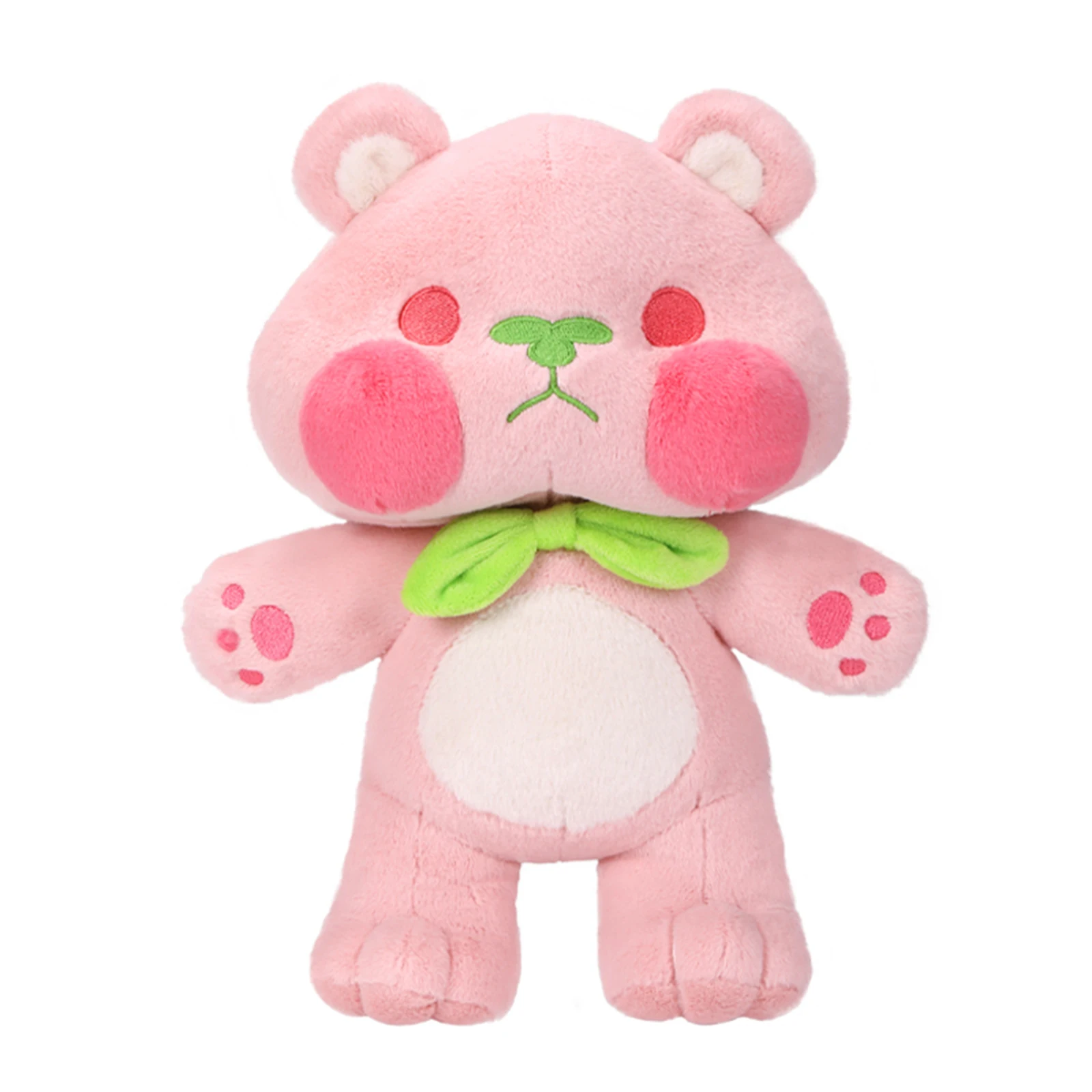 Original design anime IP patent Pink Peach Bear plush toy vary color squishy toy stuffed animals  gift