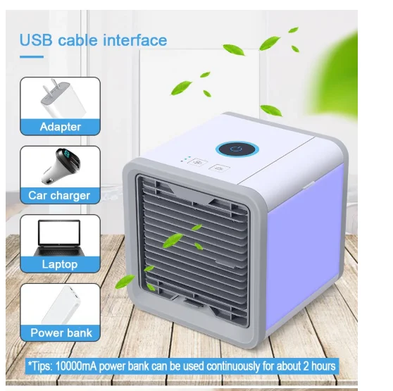  2020 портативный мини-кондиционер Arctic USB светодиодные