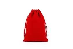 Blessing bag printed logo flannelette bundle pocket jewelry storage velvet bag headset small cloth bag mobile phone custom