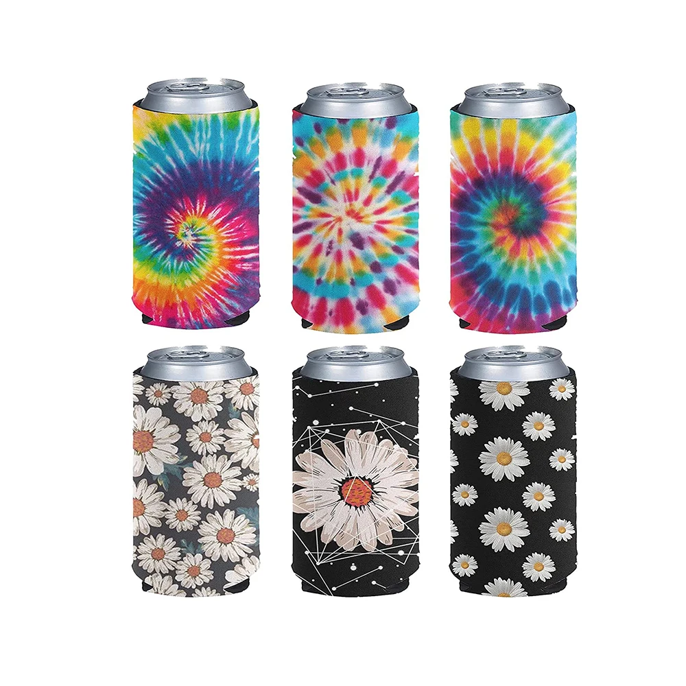 Custom neoprene foam cooler custom beer can sleeve Neoprene Can Sleeves for Beer Decorations and Birthday Gift for Men & Women