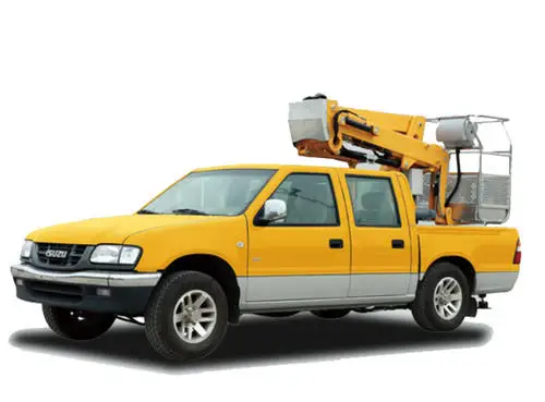 Aerial Work Platform Telescopic Boom Car Lift Mounted