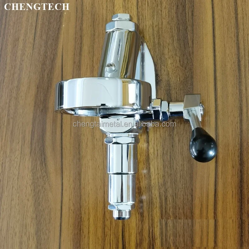 16000404 E61 Group Head Manual  for Espresso Coffee Machine Brass(Chrome plated)