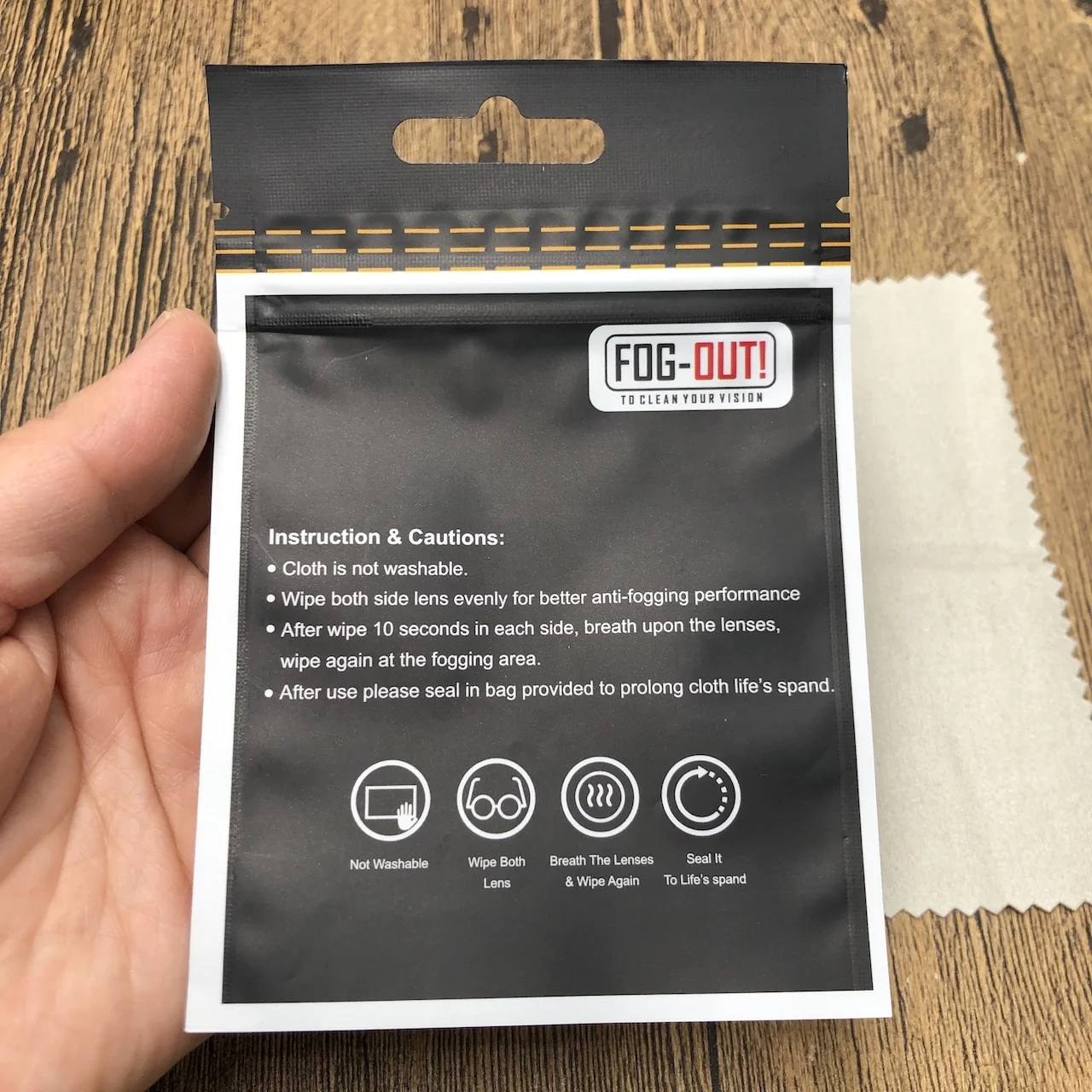 Multi Use Dry Anti Fog Microfibre Cloth Glasses Accessories for Optical Lens Swimming Anti Fog Eyeglasses Wipes