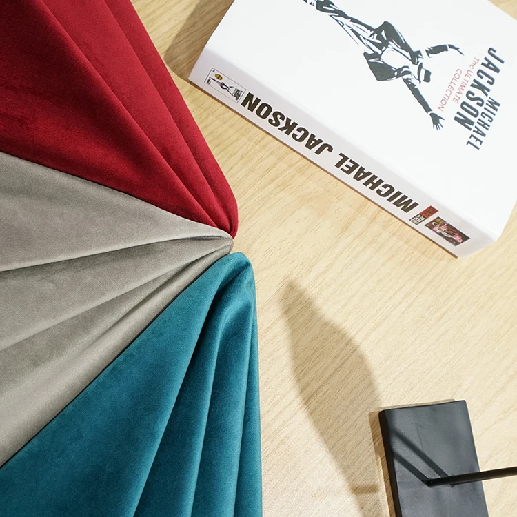 
Factory Flocked Velvet Furniture Printed Velvet Fabric for Sofa Bedding 