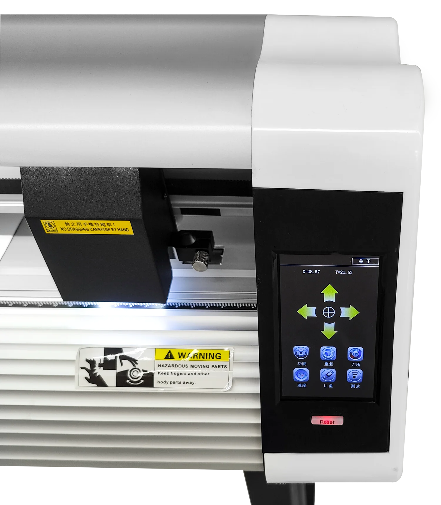 Factory Teneth TNS-24CCD Servo Motor Graph Plotter Machine Contour Cut Vinyl Cutting Plotter For Advertising And Office