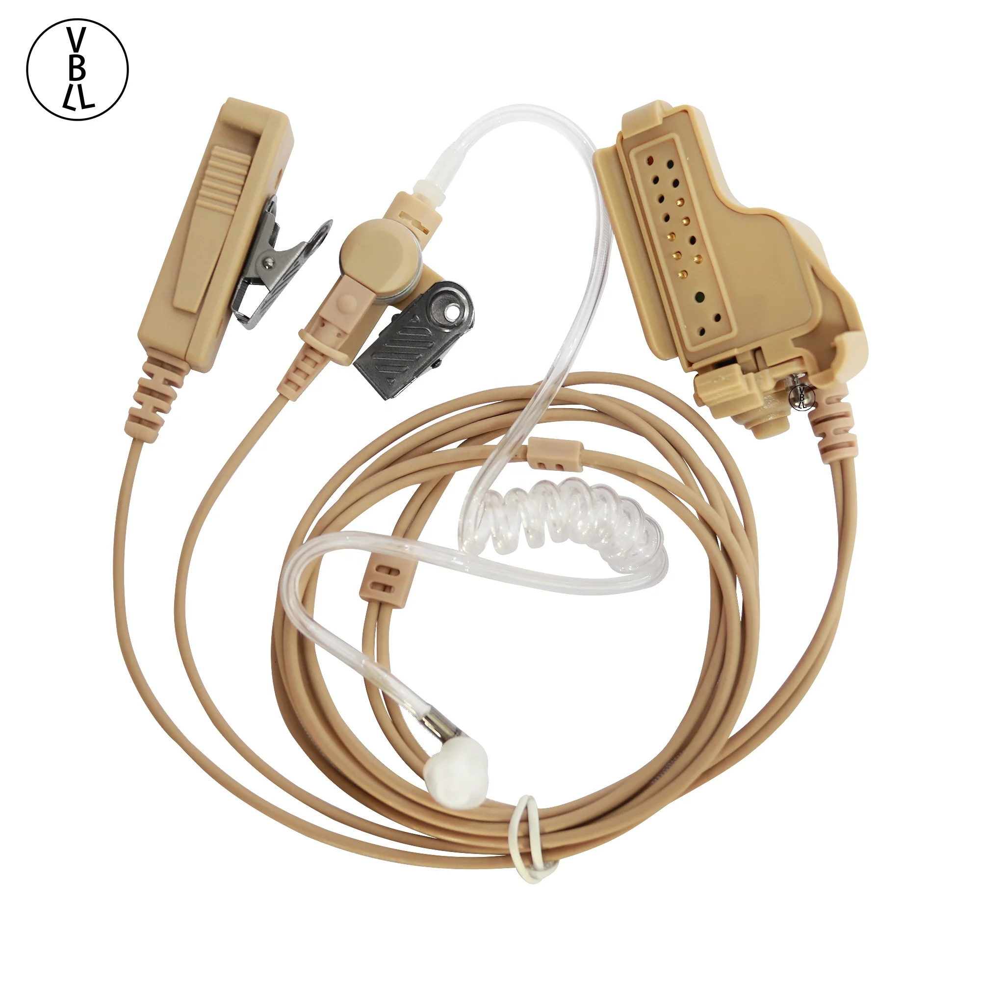 2-wire Mic Earpiece Fit Motorola MT2000 MTS2000 XTS1500 XTS2500 XTS3000 radio