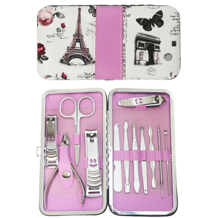 Amazon Source Manicure Kit Manucure Set High Quality Manicure tools set 20 Different case with Customized package
