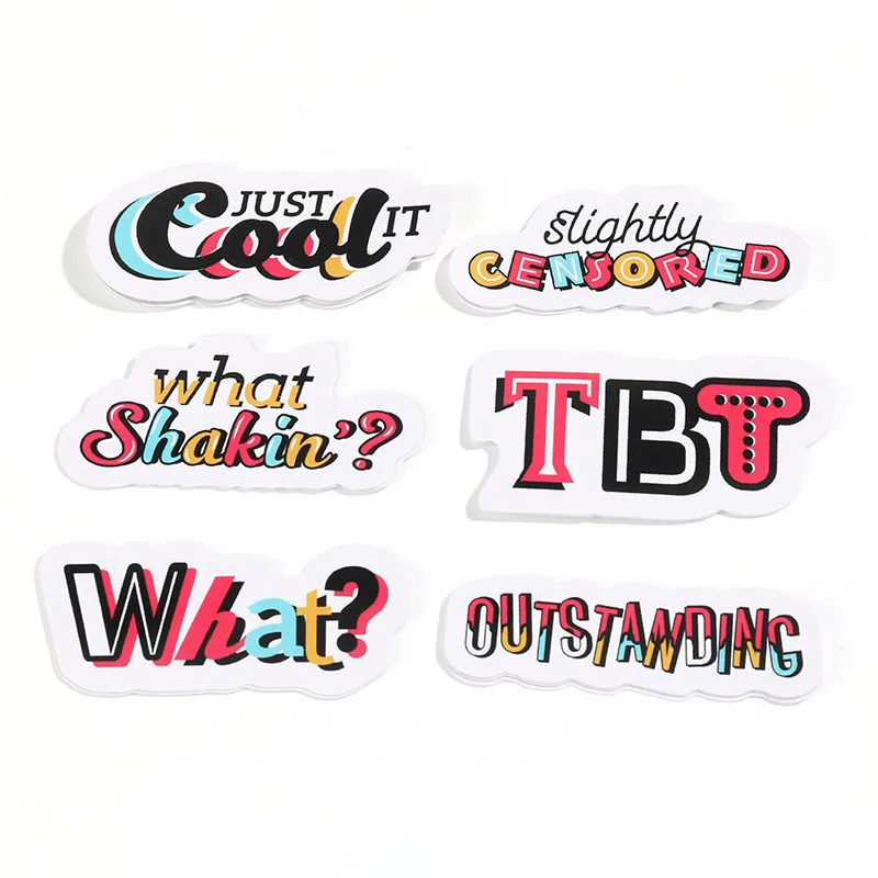 Vograce Custom Printing Water Proof Matte Vinyl Labels Sticker Sheet