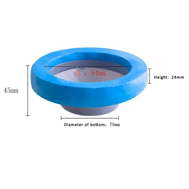 Toilet Bowl Seal Gasket Ring With Flange