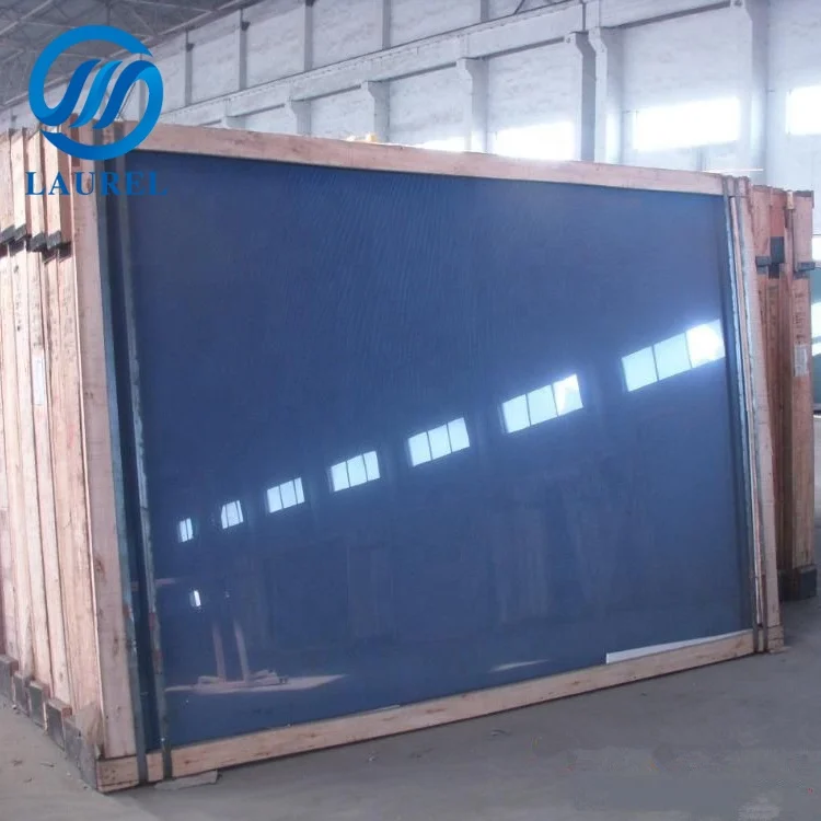 Black glass tabletops 4mm 5mm 6mm 8mm colored reflective  building glass manufacturer