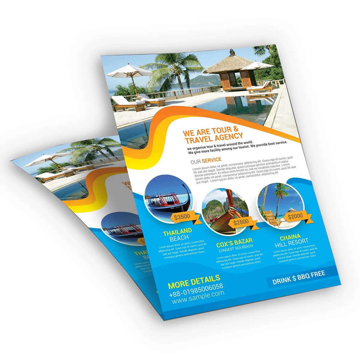 Custom Logo Printing Folding Flyer Catalogue Pamphlet Brochure Booklet Instruction Manual Leaflet Printing