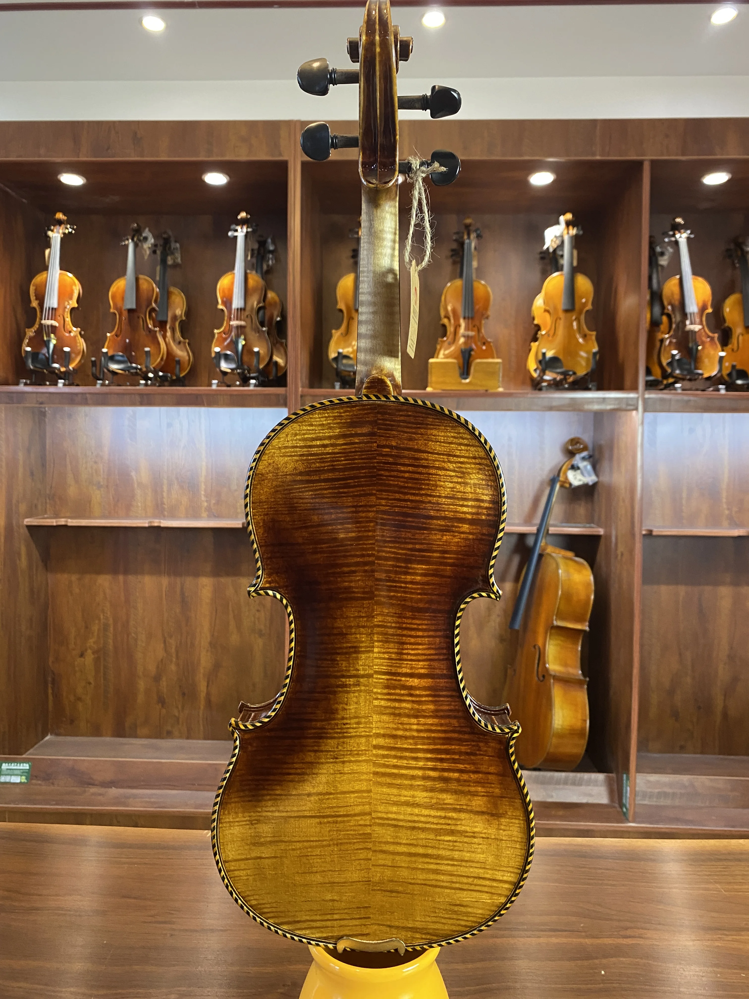 Professional musical instrument 4/4 wholesale price red brown master violin