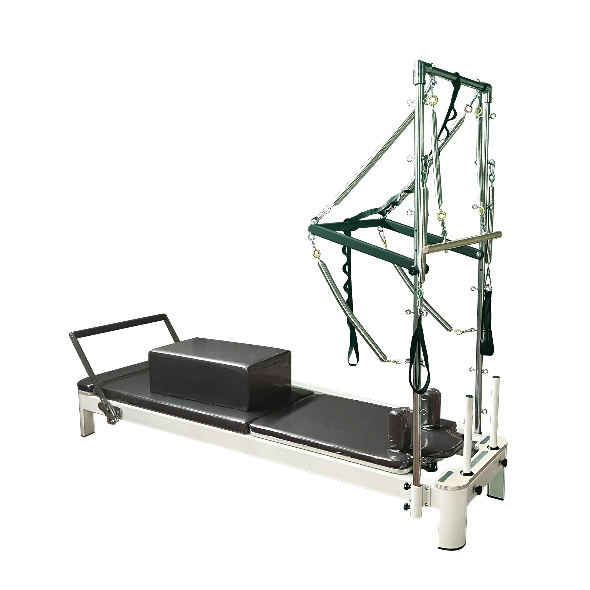 commercial home use training machine half trapeze aluminum pilates reformer with tower