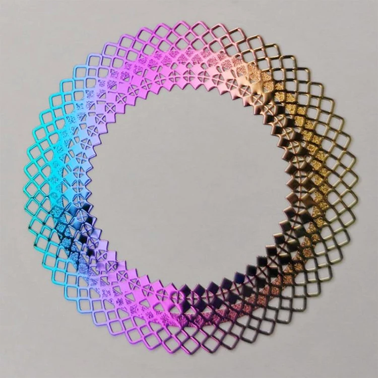 Hot sale customized gold silver color metal metal logo sticker/ label sticker for glasses