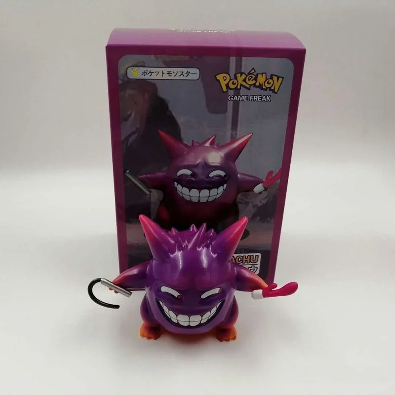 6pcs/set Pokemones Squirtle Psyduck Bulbasaur Charmander Anime Action Figure Collection Model Toys PVC Figurine Doll Gift