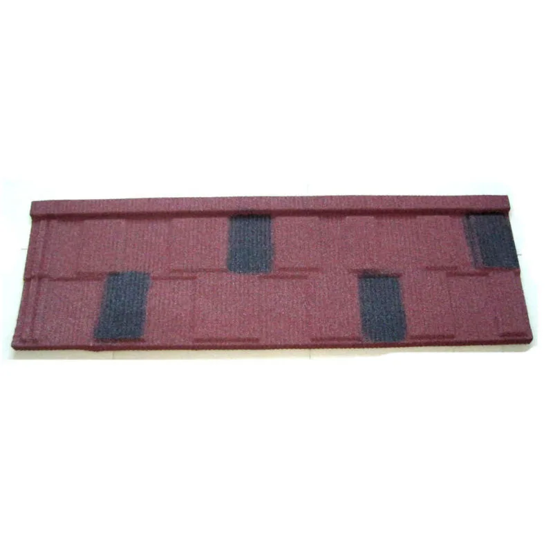Building material classic types lightweight roof tile bond stone coat metal roof tiles hot sell color steel tile