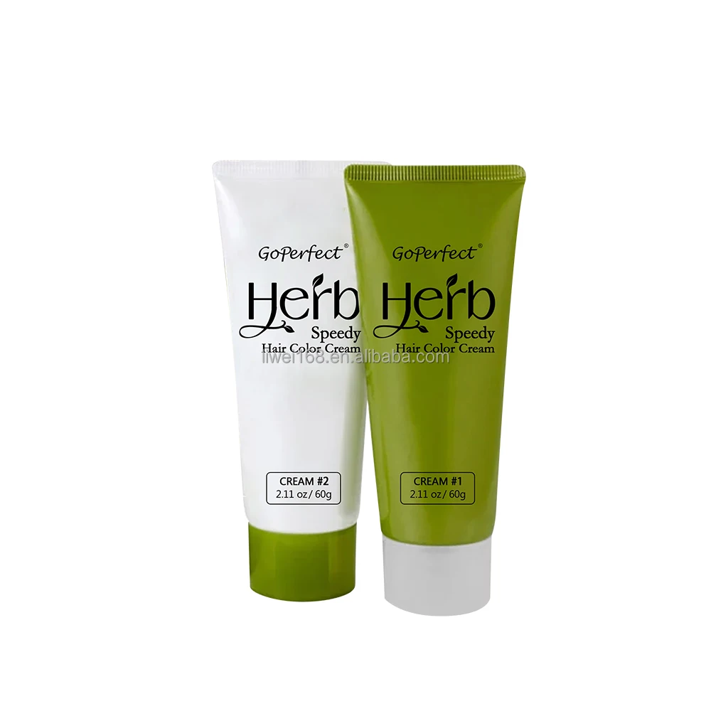 Professional Ammonia Free Nature Cream Hair Color Semi-Permanent Hair Color Cream Black Hair Color Cream For Men