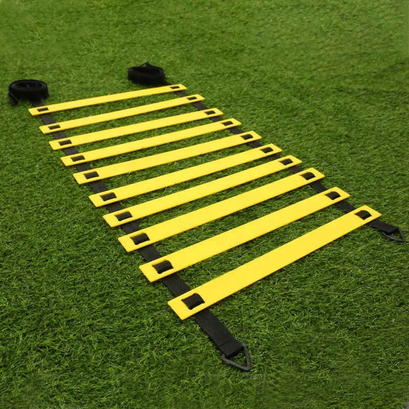 Wholesale 2-30 Metre Adjustable Sports Equipment Football Boxing Training Telescopic Folding Speed Agility Ladder