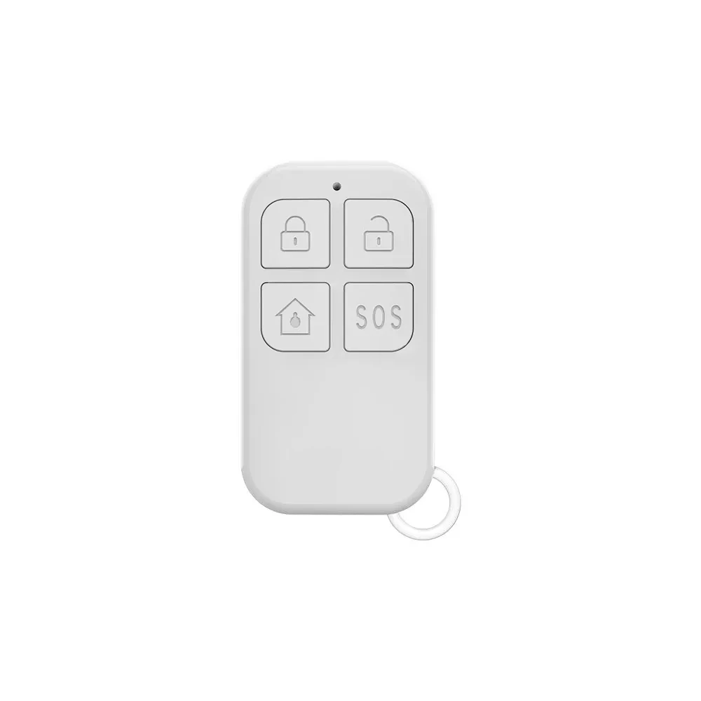 RF433 Remote Controller SOS Arm Disarm Button for Wireless GSM Smart Home Security WIFI Alarm System Kit with EV1527 Code