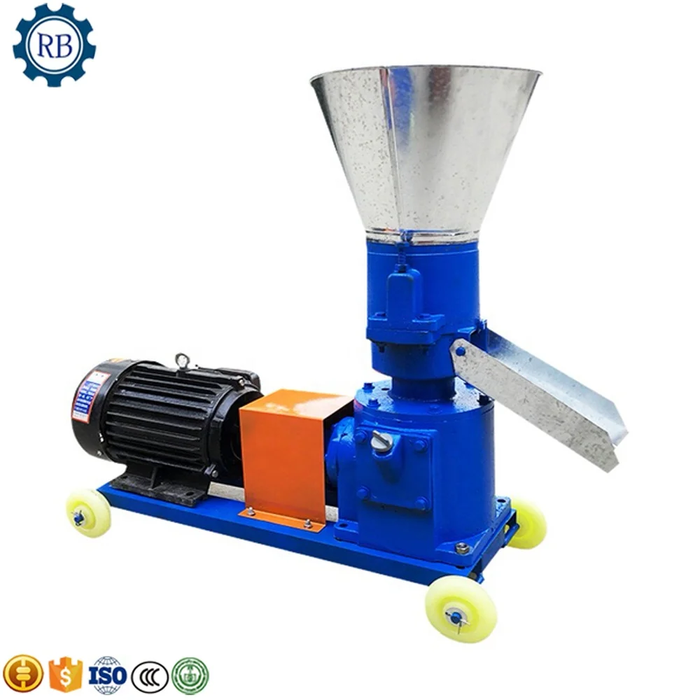 
factory price easy operation biomass wood pellet sawdust/corn/rice husk pellet making machine for animal fodder price 